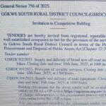 invitation to competitive Bidding